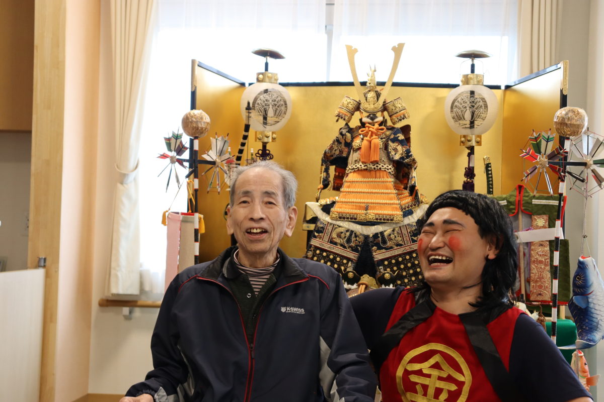 金太郎がやってきました